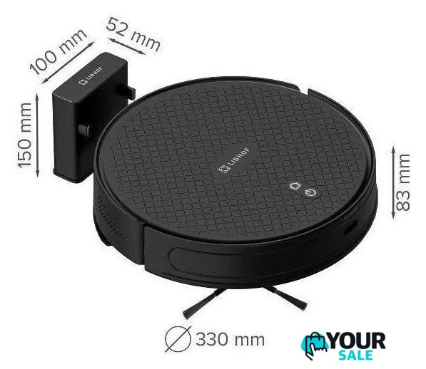 Робот-пылесос Libhof VCW-P9633 (черный) - Изображение №7 — Интернет-магазин Your Sale