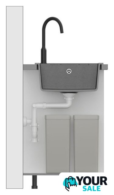 Кухонная мойка Quadron HB8210U7-BS_P2O - Изображение №4 — Интернет-магазин Your Sale