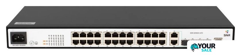 Управляемый коммутатор 2-го уровня SNR SNR-S2985G-24TC - Изображение №1 — Интернет-магазин Your Sale