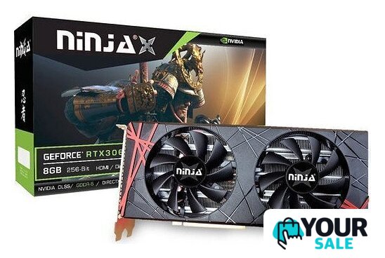 Видеокарта Sinotex Ninja GeForce RTX 3060 Ti 8GB GDDR6 V.2 NF306TI86F - Изображение №4 — Интернет-магазин Your Sale
