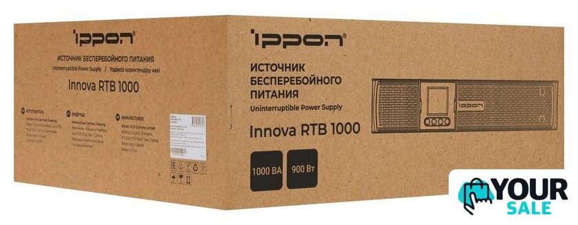 Источник бесперебойного питания IPPON Innova RTB 1000 2028477 - Изображение №14 — Интернет-магазин Your Sale