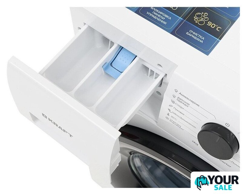 Стиральная машина Kraft KF-EN6106W - Изображение №10 — Интернет-магазин Your Sale