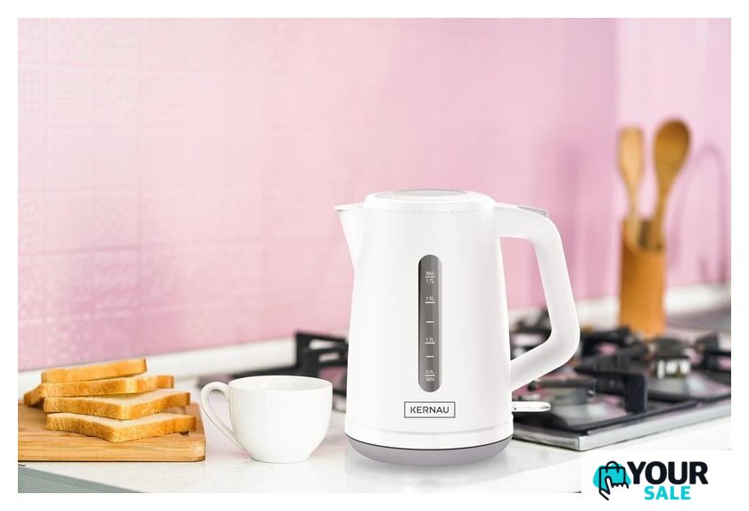 Электрический чайник Kernau KSK 176 WH - Изображение №7 — Интернет-магазин Your Sale