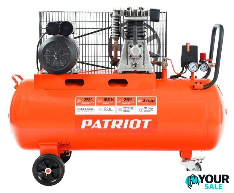 Компрессор Patriot PTR 100-440I - Изображение №3 — Интернет-магазин Your Sale
