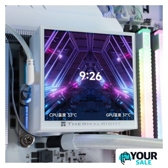 Система жидкостного охлаждения для процессора Thermalright Hyper Vision 360 UB ARGB (белый) - Изображение №10 — Интернет-магазин Your Sale
