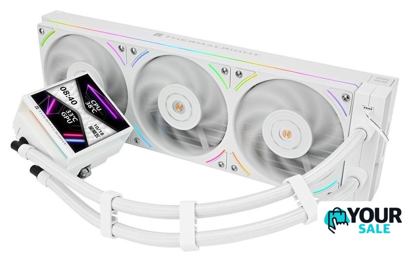 Система жидкостного охлаждения для процессора Thermalright Hyper Vision 360 UB ARGB (белый) - Изображение №3 — Интернет-магазин Your Sale