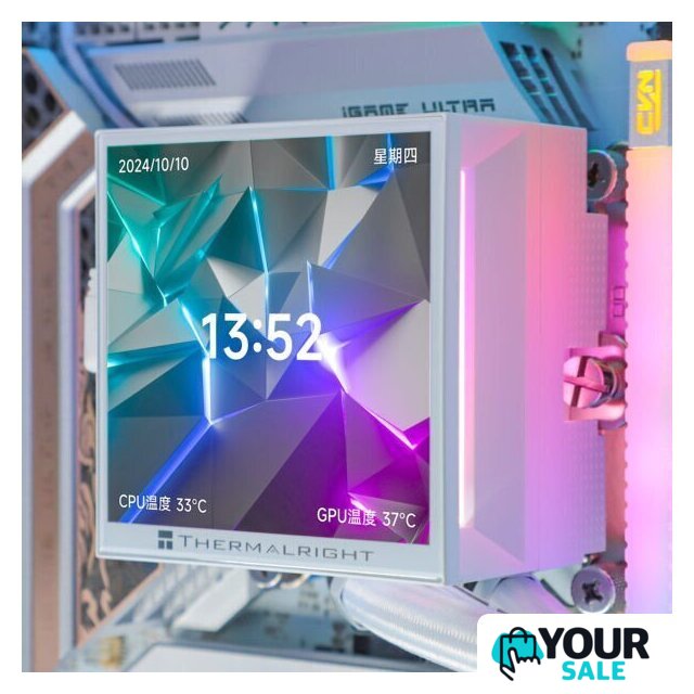 Система жидкостного охлаждения для процессора Thermalright Hyper Vision 360 UB ARGB (белый) - Изображение №11 — Интернет-магазин Your Sale
