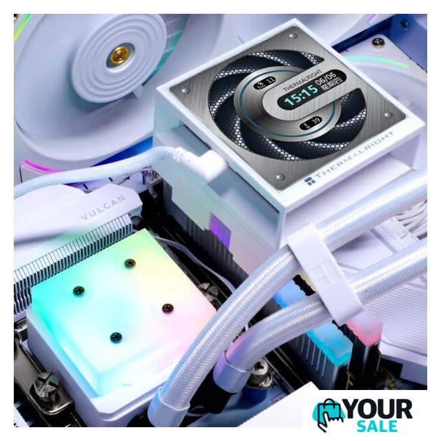 Система жидкостного охлаждения для процессора Thermalright Hyper Vision 360 UB ARGB (белый) - Изображение №8 — Интернет-магазин Your Sale