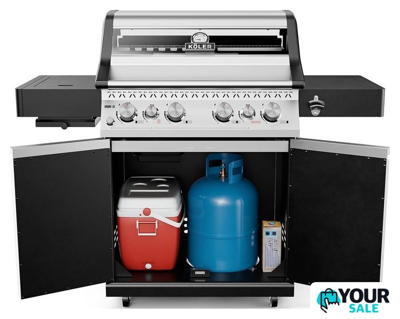 Газовый гриль для дачи Koler Krone S1 Silver KK-S1/S - Изображение №5 — Интернет-магазин Your Sale