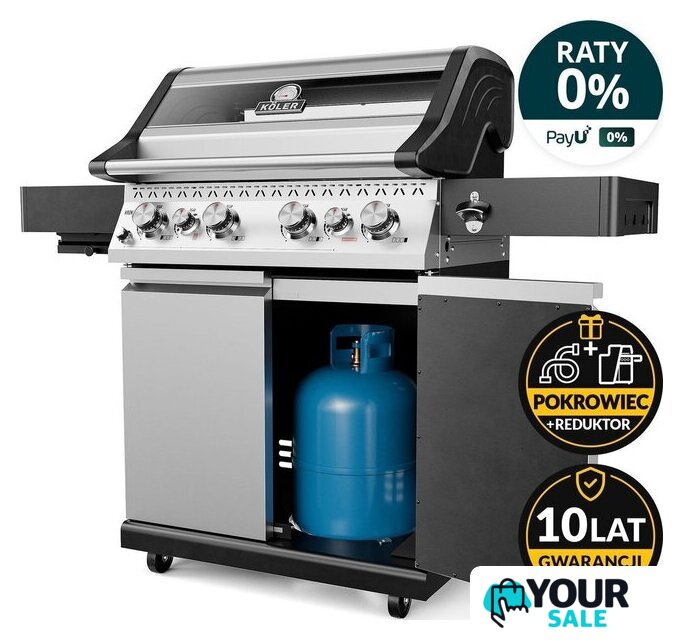 Газовый гриль для дачи Koler Krone S1 Silver KK-S1/S - Изображение №2 — Интернет-магазин Your Sale