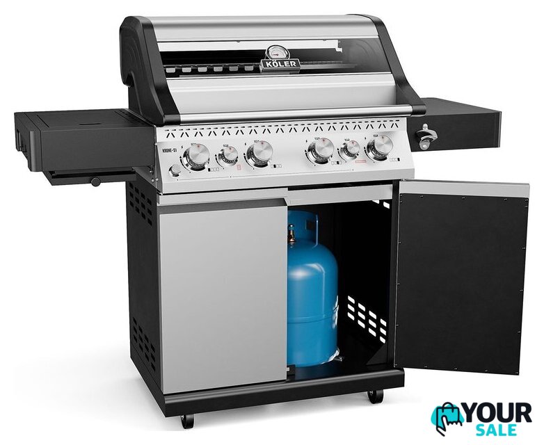 Газовый гриль для дачи Koler Krone S1 Silver KK-S1/S - Изображение №11 — Интернет-магазин Your Sale