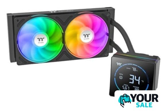 Система жидкостного охлаждения для процессора Thermaltake TH240-S V3 ARGB Sync CL-W469-PL12SW-A - Изображение №1 — Интернет-магазин Your Sale
