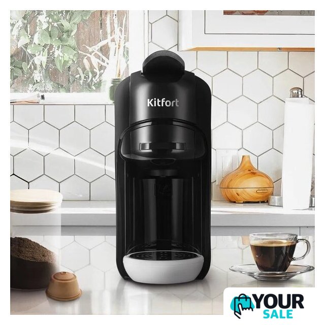 Капсульная кофеварка Kitfort KT-7546 - Изображение №2 — Интернет-магазин Your Sale