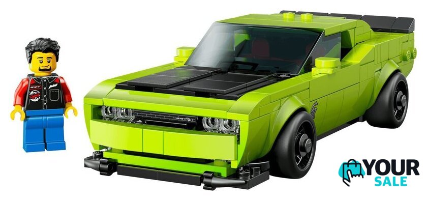 Конструктор LEGO Speed Champions Суперкары Dodge Challenger SRT Hellcat 77237 - Изображение №2 — Интернет-магазин Your Sale