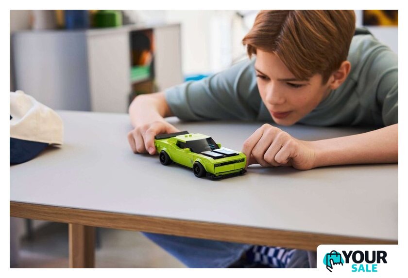 Конструктор LEGO Speed Champions Суперкары Dodge Challenger SRT Hellcat 77237 - Изображение №9 — Интернет-магазин Your Sale