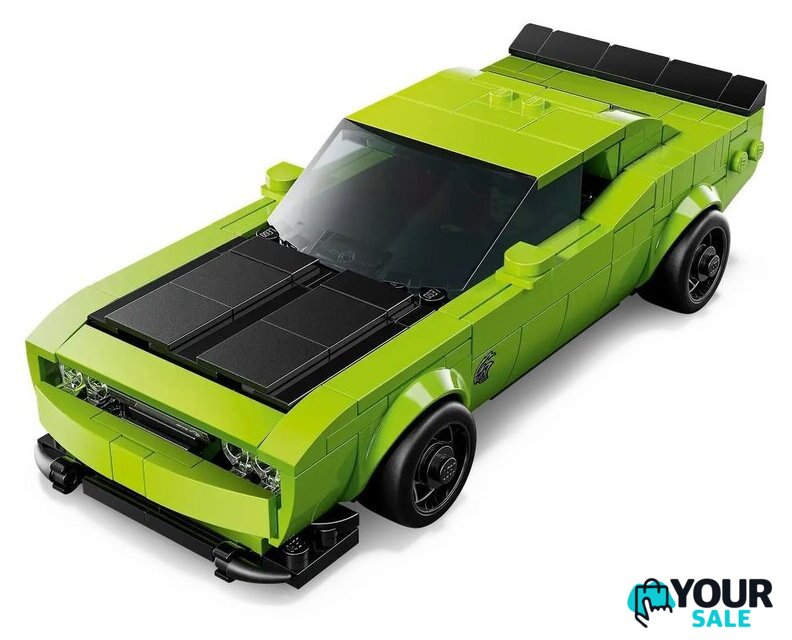 Конструктор LEGO Speed Champions Суперкары Dodge Challenger SRT Hellcat 77237 - Изображение №4 — Интернет-магазин Your Sale