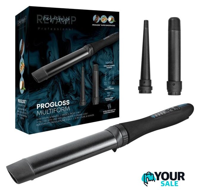 Мультистайлер Revamp Progloss Multiform Curl & Waves 3-in-1 WD-1500 - Изображение №1 — Интернет-магазин Your Sale