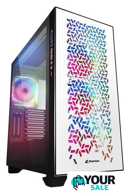Корпус Sharkoon Elite Shark CA300H (белый) - Изображение №1 — Интернет-магазин Your Sale