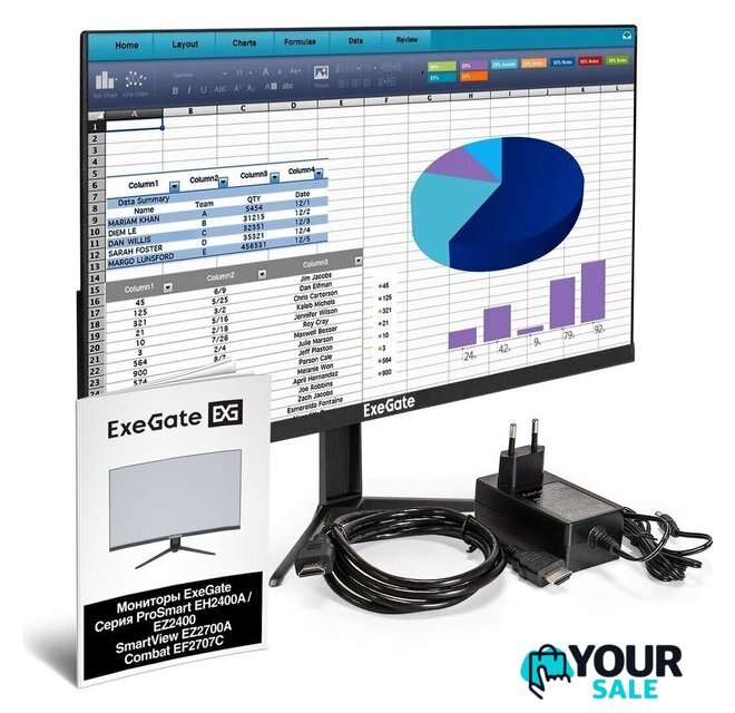 Монитор ExeGate ProSmart EH2400A EX300348RUS - Изображение №5 — Интернет-магазин Your Sale