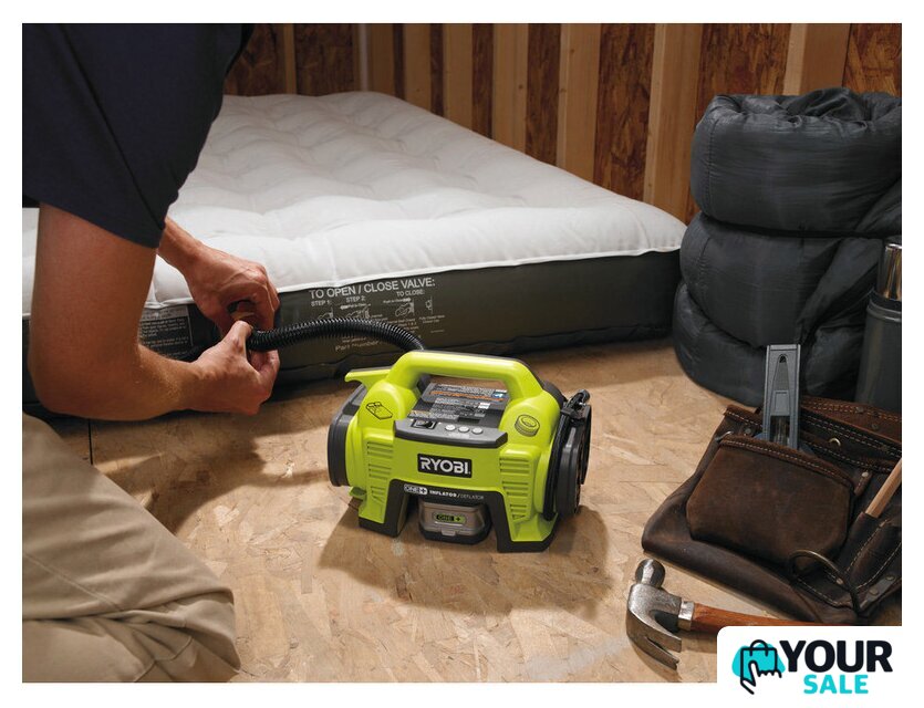 Автомобильный компрессор Ryobi R18I-0 5133001834 (без АКБ) - Изображение №7 — Интернет-магазин Your Sale