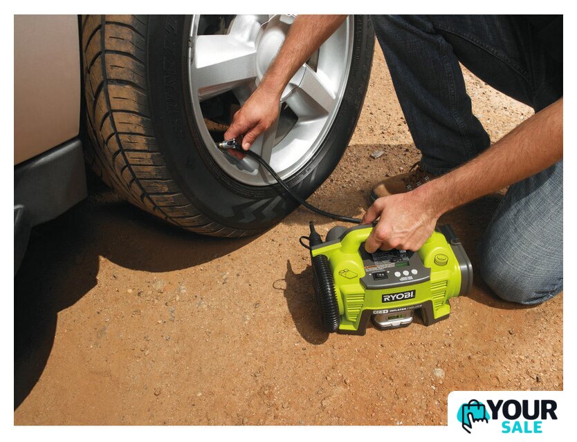 Автомобильный компрессор Ryobi R18I-0 5133001834 (без АКБ) - Изображение №6 — Интернет-магазин Your Sale