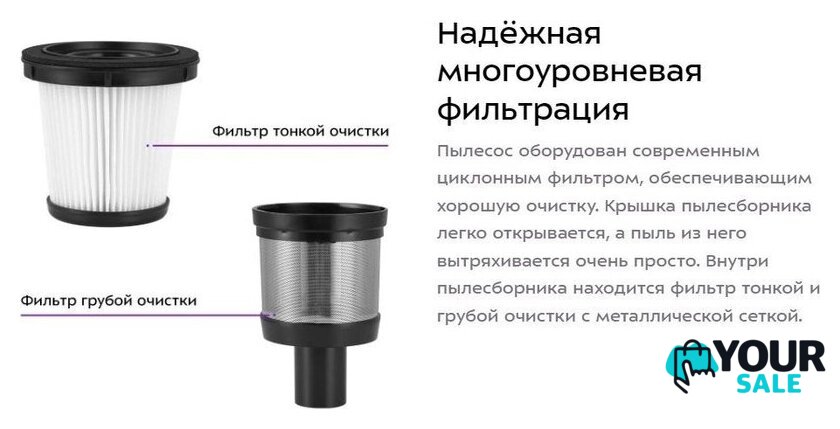Пылесос Kitfort KT-5283 - Изображение №14 — Интернет-магазин Your Sale