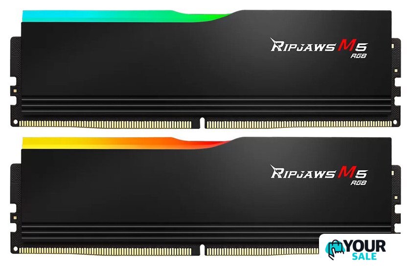 Оперативная память G.Skill Ripjaws M5 RGB 2x16ГБ DDR5 6000 МГц F5-6000J3040F16GX2-RM5RK - Изображение №1 — Интернет-магазин Your Sale