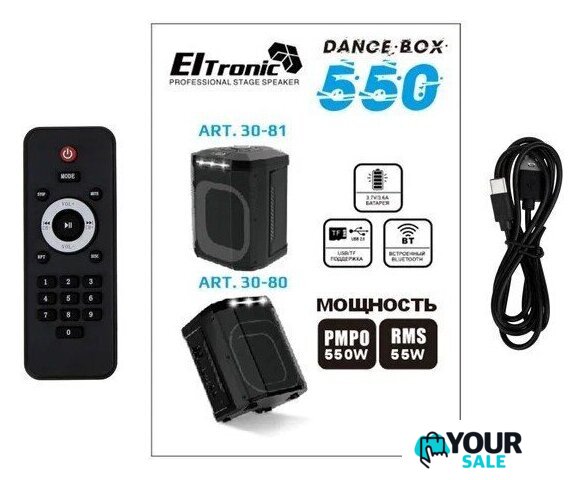 Беспроводная колонка Eltronic 30-80 Dance Box 550 - Изображение №10 — Интернет-магазин Your Sale
