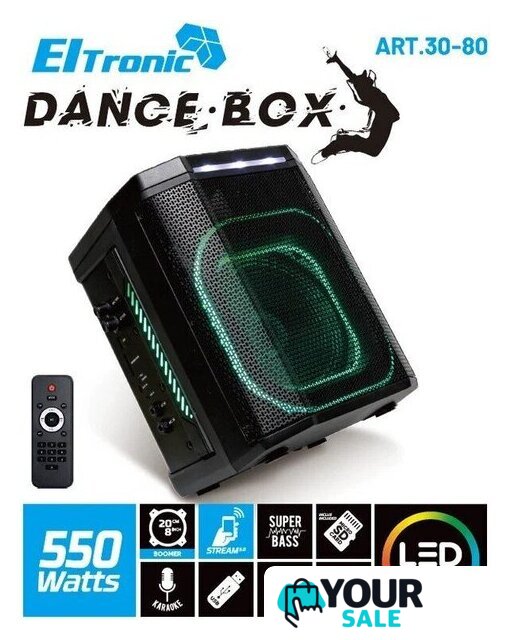 Беспроводная колонка Eltronic 30-80 Dance Box 550 - Изображение №11 — Интернет-магазин Your Sale