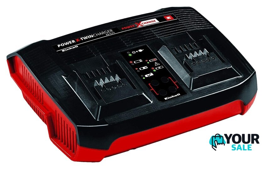 Зарядное устройство Einhell Power-X-Twincharger 4512069 (18В) - Изображение №1 — Интернет-магазин Your Sale