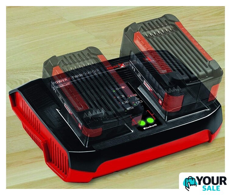 Зарядное устройство Einhell Power-X-Twincharger 4512069 (18В) - Изображение №3 — Интернет-магазин Your Sale