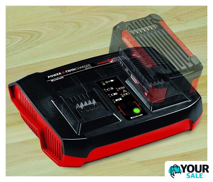 Зарядное устройство Einhell Power-X-Twincharger 4512069 (18В) - Изображение №2 — Интернет-магазин Your Sale