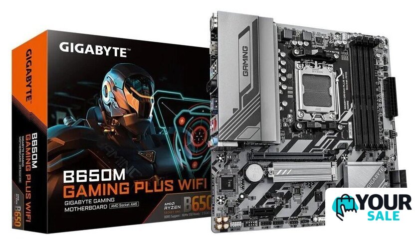 Материнская плата Gigabyte B650M Gaming Plus WiFi (rev. 1.3) - Изображение №4 — Интернет-магазин Your Sale