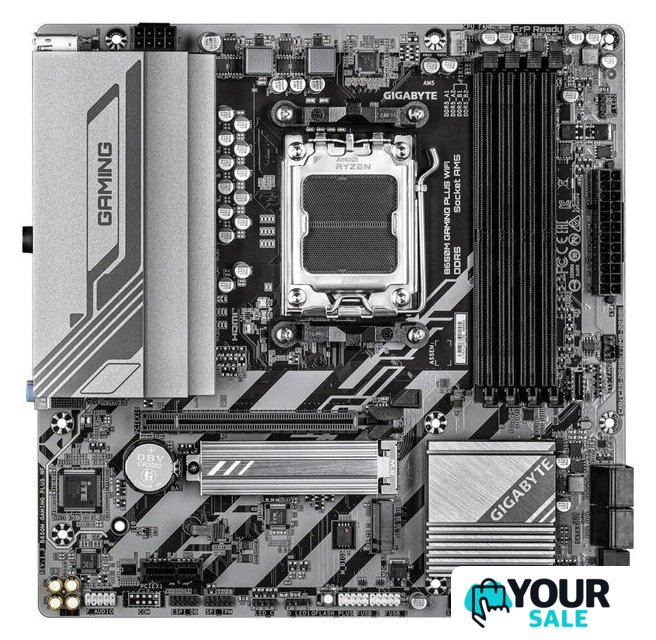 Материнская плата Gigabyte B650M Gaming Plus WiFi (rev. 1.3) - Изображение №1 — Интернет-магазин Your Sale