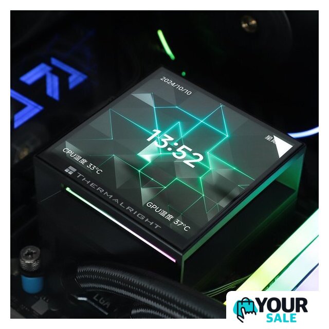Система жидкостного охлаждения для процессора Thermalright Hyper Vision 360 UB ARGB (черный) - Изображение №7 — Интернет-магазин Your Sale
