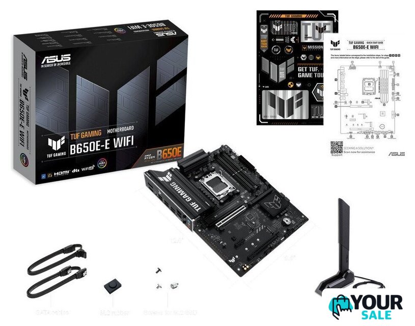 Материнская плата ASUS TUF Gaming B650E-E WiFi - Изображение №8 — Интернет-магазин Your Sale
