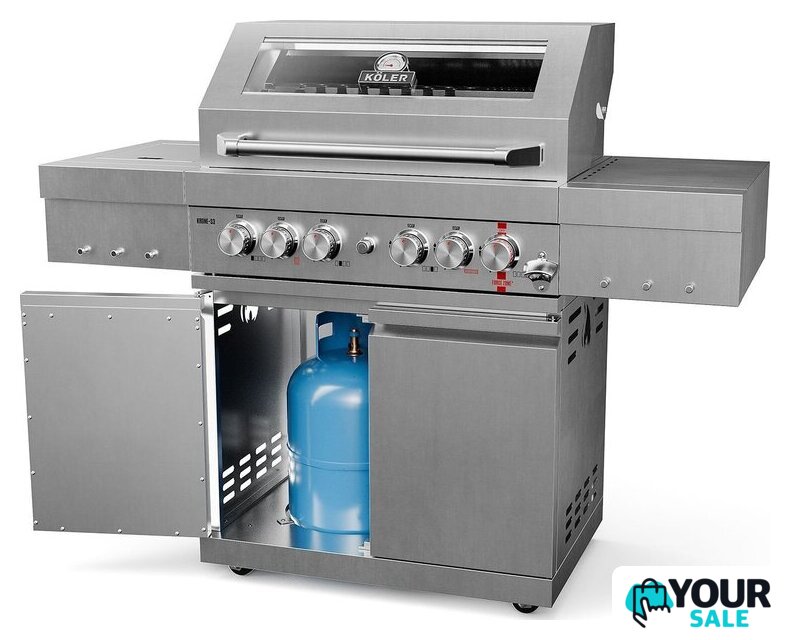 Газовый гриль для дачи Koler Krone S3 Silver KK-S3/S - Изображение №9 — Интернет-магазин Your Sale