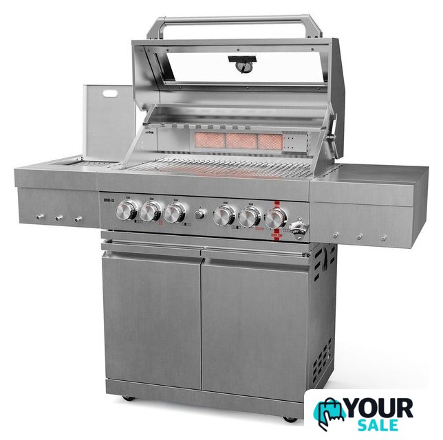 Газовый гриль для дачи Koler Krone S3 Silver KK-S3/S - Изображение №3 — Интернет-магазин Your Sale