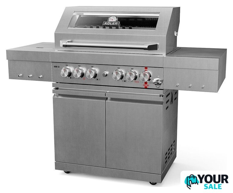 Газовый гриль для дачи Koler Krone S3 Silver KK-S3/S - Изображение №8 — Интернет-магазин Your Sale