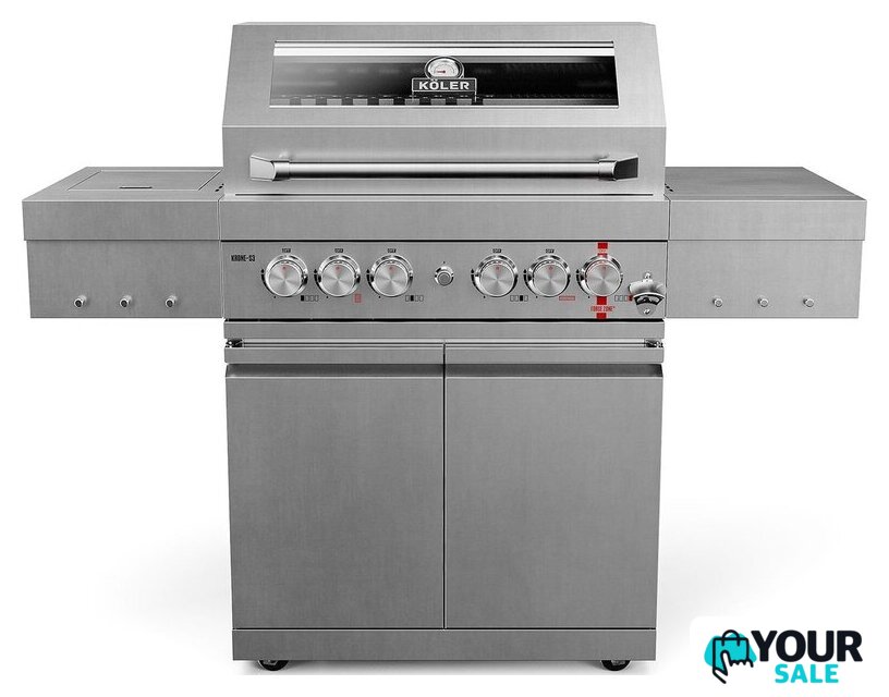 Газовый гриль для дачи Koler Krone S3 Silver KK-S3/S - Изображение №10 — Интернет-магазин Your Sale