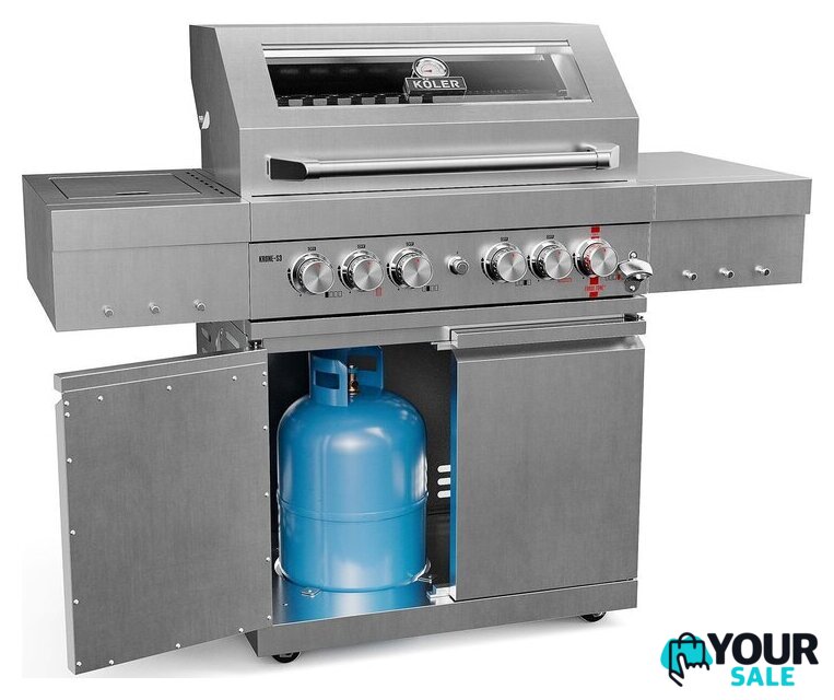Газовый гриль для дачи Koler Krone S3 Silver KK-S3/S - Изображение №13 — Интернет-магазин Your Sale