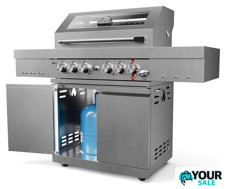 Газовый гриль для дачи Koler Krone S3 Silver KK-S3/S - Изображение №14 — Интернет-магазин Your Sale