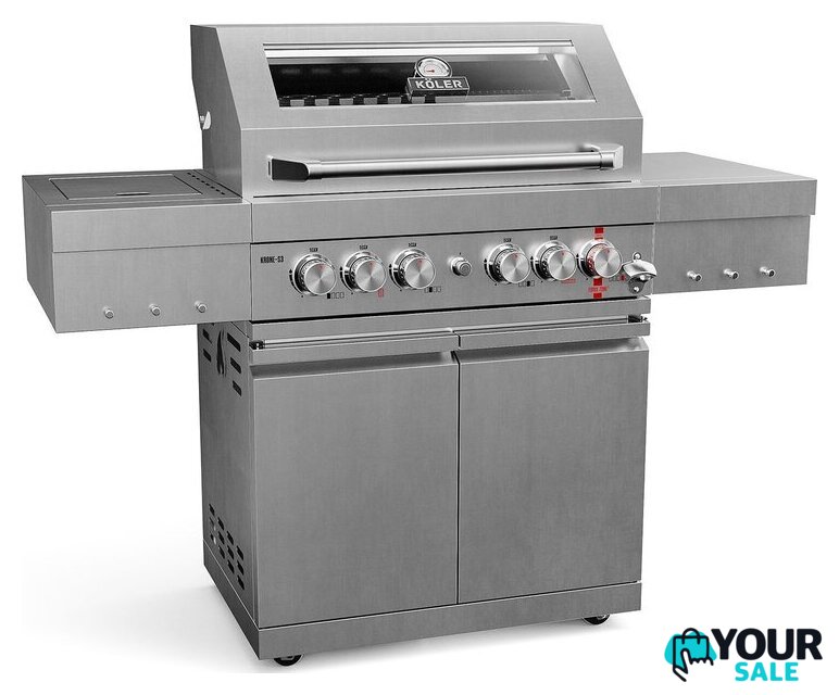 Газовый гриль для дачи Koler Krone S3 Silver KK-S3/S - Изображение №12 — Интернет-магазин Your Sale