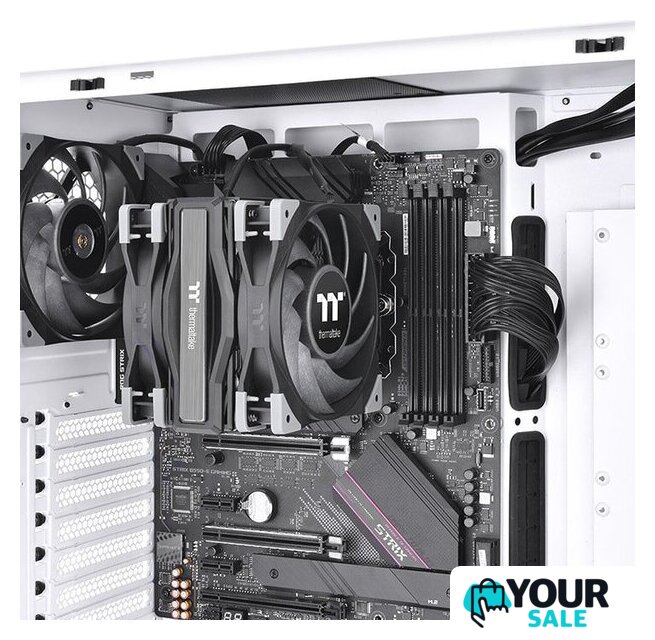 Кулер для процессора Thermaltake Toughair 510 CL-P075-AL12BL-A - Изображение №6 — Интернет-магазин Your Sale