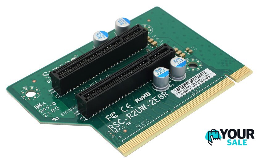 Райзер Supermicro RSC-R2UW-2E8R - Изображение №1 — Интернет-магазин Your Sale
