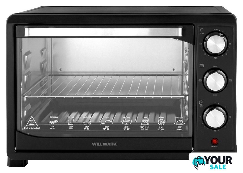 Мини-печь Willmark WO-392B - Изображение №2 — Интернет-магазин Your Sale