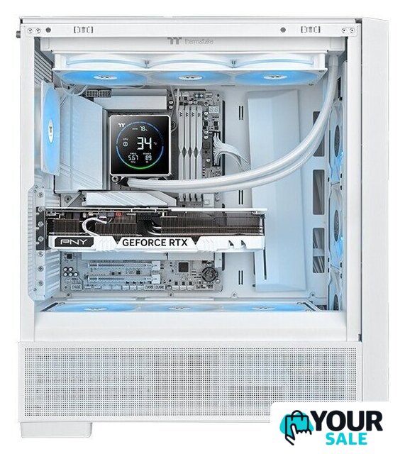Система жидкостного охлаждения для процессора Thermaltake TH360-S V3 ARGB Sync Snow Edition CL-W472-PL12SW-A - Изображение №6 — Интернет-магазин Your Sale