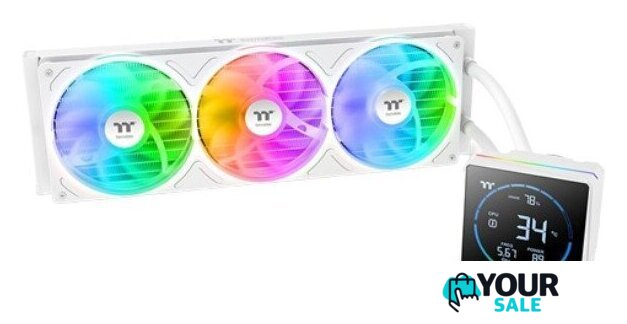 Система жидкостного охлаждения для процессора Thermaltake TH360-S V3 ARGB Sync Snow Edition CL-W472-PL12SW-A - Изображение №1 — Интернет-магазин Your Sale