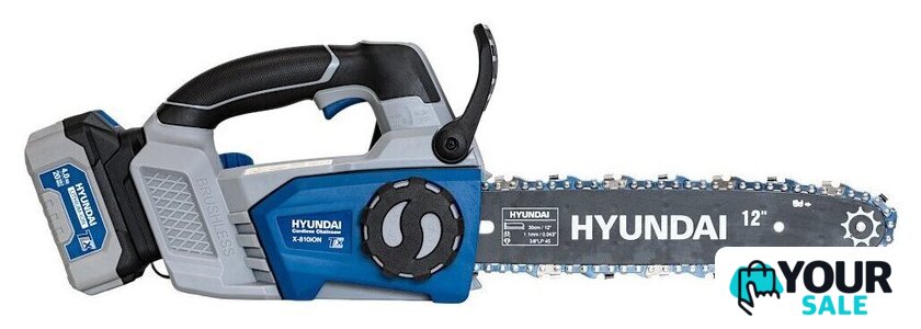 Аккумуляторная пила Hyundai X-810iON Set (с 1-им АКБ) - Изображение №4 — Интернет-магазин Your Sale