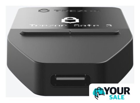 Аппаратный криптокошелек Trezor Safe 3 (серебристый) - Изображение №3 — Интернет-магазин Your Sale